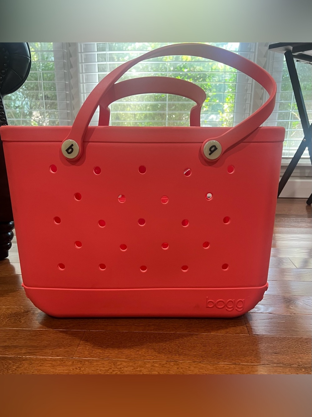 Bogg Bag Coral Tote size large